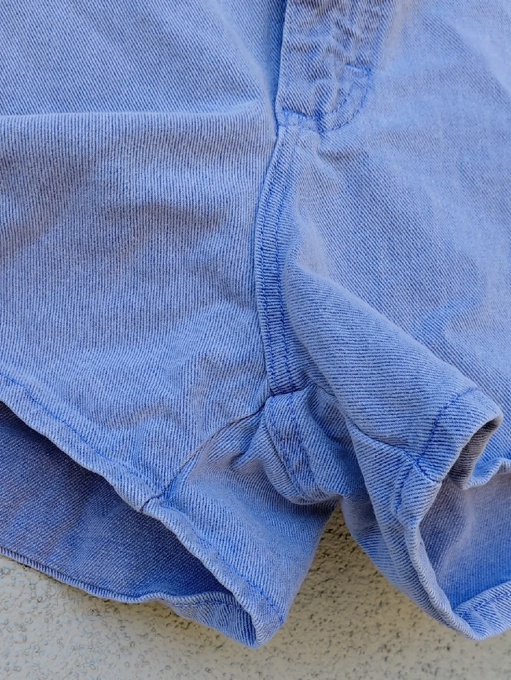 Vintage 90s Lee Riveted Lavender High-rise Shorts Juniors 13
